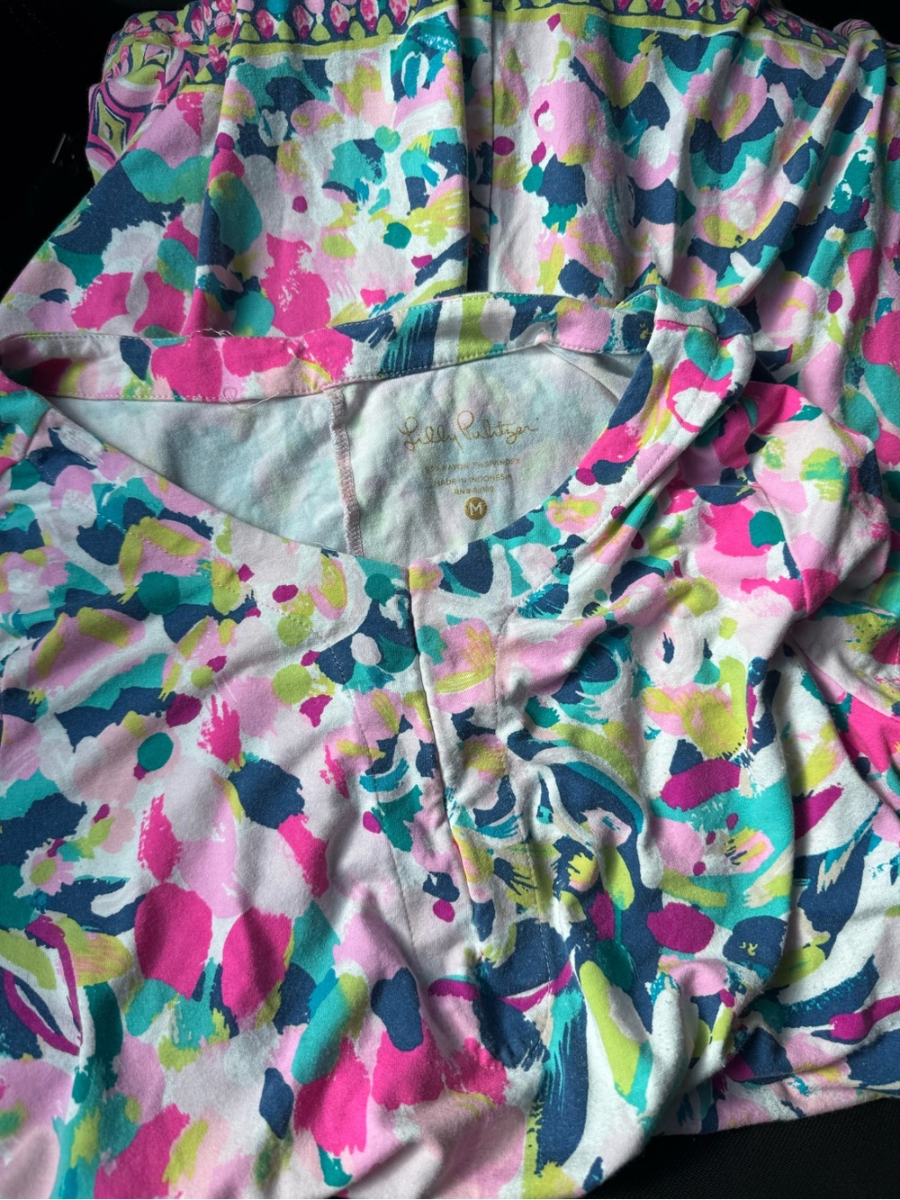 Lilly Pulitzer Multicolor Floral Pullover dress